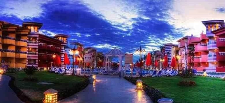 Chalet Porto South Beach - Beach Front Sea View Ain Sukhna Exterior foto